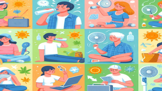 10 ways to stay healthy in extreme heat